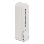 Seinale kinnitatav dosaator Veekindel &scaron;ampooni palsam &scaron;ampooni dosaator Puurimiseta Lekkekindel seebihoidik Vannituba K&ouml;&ouml;k Hotelli avaleht Unilateral valge