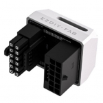 GPU toitepistik RTX40 seeria graafikakaardile 12VHPWR 16PIN 180-kraadise nurga all toiteadapter PCIE