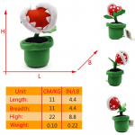 Super Mario Chomper Pl&uuml;&uuml;sm&auml;nguasi Suur M&uuml;rgine Piraajataim Nukk Inimeses&ouml;&ouml;ja Lilled Koomiks Pehme M&auml;nguasi Talvised Puuvillased Sussid Kingitused