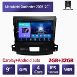 Autoraadio Android Auto jaoks Mitsubishi Outlander 2005-2011 Multimeediumipleier GPS Navigation Stereo Carplay HU 4+64GB 2+32GB