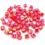 Kodu Peotarbed Vahet&uuml;kk Lihvitud akr&uuml;&uuml;lhelmed DIY N&auml;put&ouml;&ouml; 9mm Ehete Valmistamiseks AB V&auml;rvus Kristallhelmed K&auml;ev&otilde;ru T&scaron;ehhi lahtised Kaelakee Hulgim&uuml;&uuml;k punane