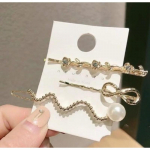 2 TK 2 TK X-kujulised juukseklambrid L&auml;ikiv kivikivi Moodsad v&auml;ikesed juukseklambrid narmad Dekoratiivsed klambrid s&otilde;rmus Dekoratiivsed klambrid 5.8*3.1cm