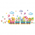 Loomarong DIY eemaldatav seinakleebis Lastele Lastele Magamistoa kleebis Kodukaunistus