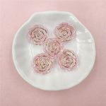 Telefoni kett Ehete valmistamine Aksessuaarid Mood Akr&uuml;&uuml;l Roosihelmed DIY Aksessuaar K&auml;sitsi valmistatud materjal 18,6 mm kingitus 5 tk roosa