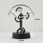 Langevarjusektori Perpetual Motion Lauakaunistus Newtoni pendlipallid Kaosekiik Ornament Laste F&uuml;&uuml;sika Teadusharidus M&auml;nguasjad