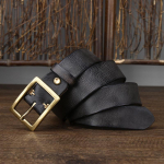 Unisex v&ouml;&ouml; nahast n&ouml;&ouml;pn&otilde;elaga pandlaga esimene kiht puhtast karjanahast vintage kurnatud plisseeritud teksarihm 100cm