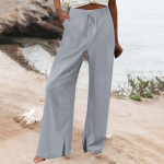 Naiste sporditreeningup&uuml;ksid vabaaja lahtised elastsed jooksmisp&uuml;ksid, sirged laia s&auml;&auml;rega p&uuml;ksid vabaaja p&uuml;ksid joogap&uuml;ksid L