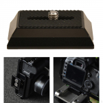 Quick Release Baseplate, with 2 Screws, High Performance Aluminum Alloy Easy to Use Parts