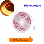 IP68 veekindel COB LED neoonriba valgusti 5m 10m 15m 20m 0,5m 24V 320LED painduv lint silikoon toru lambi vooder valgustus RA90 (DC Connector) L=19M