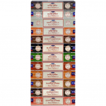Satya Nag Champa Agarbatti (Viirukipulk)Kombineeritud segu 12 x 15 grammi (180 grammi) Multi parf&uuml;&uuml;m (V&otilde;ib varieeruda)