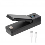 USB taaslaetav kuumtihendusseade koduseks kasutamiseks minisulgurimasin suupiste kilekott Kodumajapidamises kasutatavate k&auml;te surve valge