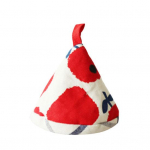 Tepitud kuumakindel poti k&auml;epidemega kate P&otilde;letuste v&auml;ltimine Potihaarats koduvarustus punane