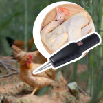 Elektriline kana sulgede kaubanduslik kodulindude karvaeemaldusmasin k&auml;eshoitav elektriline karvaeemaldusmasin M must