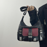 Vintage kvaliteetne PU-nahast &otilde;lakott, naiste suure mahutavusega messenger-kott Luksusliku disainiga reisik&auml;ekott bolsa must