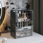 Cosmetic Display Case Storage Box Makeup Organizer Make up Holder for Style A