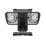 V&auml;lis-LED-ventilaatoriga jahutusjahuti hoidikuklamber Steam Decki/Switchi/Switch OLEDi varuosadele Package:11*18*4.5cm must