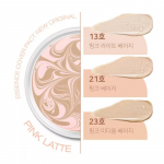 AGE 20's Essence Cover Pact Shining Drops Cushion 1 Case+ 3 refills SPF50+/PA++++, Moisturizing,Korean Cosmetics, Kbeauty, sample 21 Pink Latte