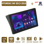 Android Carplay Autoraadio HYUNDAI I40 2012-2016 jaoks Multimeediam&auml;ngija Pea&uuml;ksus Stereo GPS-navigatsioon BT WIFI 4+64GB 1+16GB