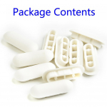 WC-istme kaitserauad Puhvrid Set Stopper Tualettruumi kaas 10 x seat cushion