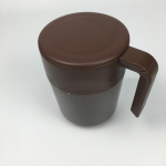 260 ml kontorikohvimass koos filtriekraaniga, suure mahutavusega tass tee ja kohvi &otilde;lle erinevate jookide jaoks valge