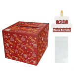 Palju &otilde;nne s&uuml;nnip&auml;evaks rahakast DIY loominguline &uuml;llatus s&uuml;nnip&auml;eva kinkekarp Unustamatu sularahakinkehoidja peoks must