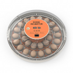 30 muna inkubaator automaatse munap&ouml;&ouml;ratava niiskuse reguleerimise temperatuurin&auml;idiku ja munak&uuml;&uuml;nlaga UK