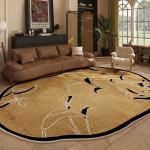 Retro Elutoa Kaunistus Kujuline Vaip Paksenema Pestav P&otilde;randamatt Ebakorrap&auml;rased Vaibad Magamistuppa Kodu &Otilde;ppimiseks Libisemisvastane Vaip 80 * 160cm