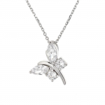 Collier Noemi - Argent Massif Rhodi&eacute; 925