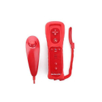 Wiimote Rouge - Nunchunk - Avec Motion Plus Int&hellip;