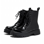 Mood mehed moelava &ouml;&ouml;klubi lakknahast saapad n&ouml;&ouml;riga platvormkingad kauboi kevad s&uuml;gis saabas lahe k&otilde;rge mootorratas botas mees 240 must