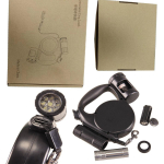 4,5 M LED-taskulamp Sisset&otilde;mmatav sisset&otilde;mmatav lemmikloomakoera jalutusrihm Automaatne painduv jalutusrihm koos kakakarbi lemmikloomatarvetega 4.5 M must