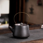 Antiikne keraamiline teekann Kohvi teekannu ja tassi komplekt Soojendusega veekeetja Veekeetja Kohvin&otilde;ud Teen&otilde;ud Teekannud Gaiwan Teen&otilde;ud Teware Samovar roheline