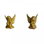 1 paar moodsaid 3D v&auml;ikese ingli kujukesi, armsaid vaigust k&auml;sit&ouml;&ouml; lauakaunistusi, koomiksistiilis ingli skulptuure, s&uuml;nnip&auml;evaks kuld