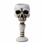Vintage pealuu k&uuml;&uuml;nlahoidja vaigust samba kujuga kummituspea k&uuml;&uuml;nlajalg Halloweeni j&otilde;ulupeoks baari kaunistamiseks kunst k&auml;sit&ouml;&ouml;
