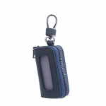 Veekindel nahast auto v&otilde;tmehoidja kott N&auml;htav aken Auto kaugjuhtimispuldiga lukustus v&otilde;tmekott taevasinine v&auml;rv