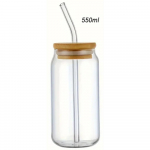 1 tk Klaasist Tassid Bambusest Kaante ja K&otilde;rrega 350ml/550ml Masoni Purgid Kohvikruus &Otilde;llepurgi Kujuline Kokteili Viski Piima Mahla Koola jaoks 350-550ML