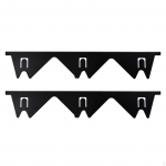 Stainless Steel Stovetop Gap Covers Filler Easy to Clean Side Guards,between and