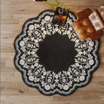 Nordic Style Light Luxury elutoa &uuml;mmargune vaip Diivan Diivanilaud P&otilde;randamatt Kiiktool Tatami Matt vaip 80 * 80CM