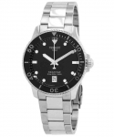 Tissot T-Sport Seastar 1000 roostevabast terasest musta sihverplaadiga kvartsist sukelduja T120.410.11.051.00 300M meeste k&auml;ekell must