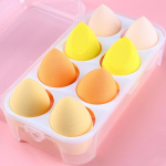 8 tk Makeup Puff Sponge Cosmetics Powder Puff Foundation Make-up for Women Blender Makeup Tool Set Instruments(Kasti pole) 8PCS