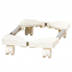 Arvutitorni alus Reguleeritav mobiilse CPU kronstein universaalse roostevabast terasest arvutitorniga valge