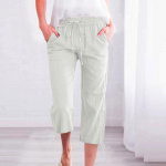 Naiste mood &uuml;hev&auml;rvilised elastse v&ouml;&ouml;kohaga n&ouml;&ouml;riga taskutega vabaaja pliiatsip&uuml;ksid XL