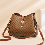 Moodsad naiste &auml;mbrikujuline crossbody-kott, vintage narmastega disainerkullerikott, kvaliteetne PU &otilde;lakott, lihtne k&auml;ekott pruun