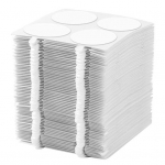 Yousheng 100 tk kleepuvad l&auml;bipaistvad kleept&auml;pid kleebis veekindel tugev kleepuvus kahepoolsed eemaldatavad kleepuvad t&auml;pid valge