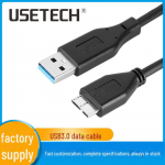 40 cm USB 3.0 andmekaabel mobiilse k&otilde;vaketta ja arvuti jaoks 40cm must