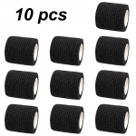 10 tk Sportlik m&auml;histeip Isekleepuv Elastne Side Elastoplast Spordikaitse Mugavalt Toetab Spordivigastusi 5cm X 4.5m