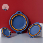 Kaasaskantav kokkupandav kraanikauss Plastikust kokkupandav kraanikauss Ohutu vastupidav kokkupandav kraanikauss vannitoa majapidamistarbed