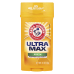 Arm & Hammer, UltraMax&trade;, Solid Antiperspirant Deodorant, Fresh, 2.6 oz (73 g) yellow