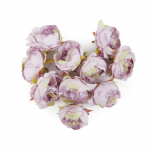 10 tk Kunstlikud roosipead Kunstlikud siidist lilled koduse pulmapeo s&uuml;nnip&auml;evakoogi kaunistamiseks. helelilla v&auml;rv