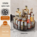 Multifunktsionaalne k&ouml;&ouml;gis p&ouml;&ouml;rlev maitseaineriiul - k&ouml;&ouml;gileti v&uuml;rtside hoiustamise korraldaja